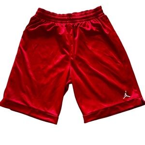 Nike Air Jordan Jumpman Dazzle Basketball Shorts Red Medium